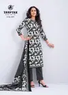Aaliza Black And White Vol 4 By Deeptex Readymade Cotton Kurti Set